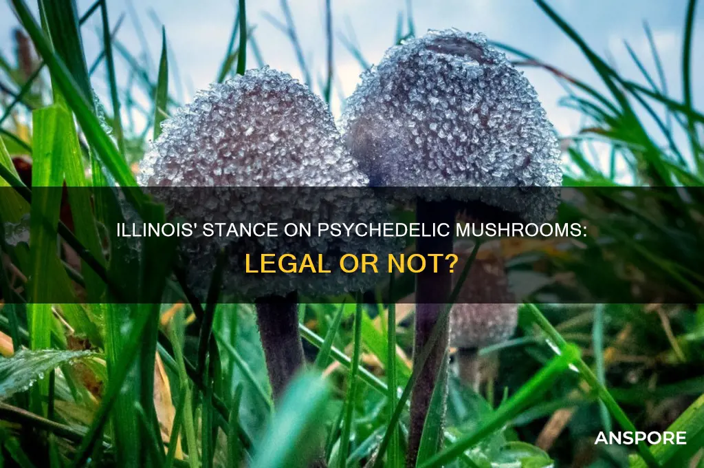 do they prosecute psychedelic mushrooms in illinois