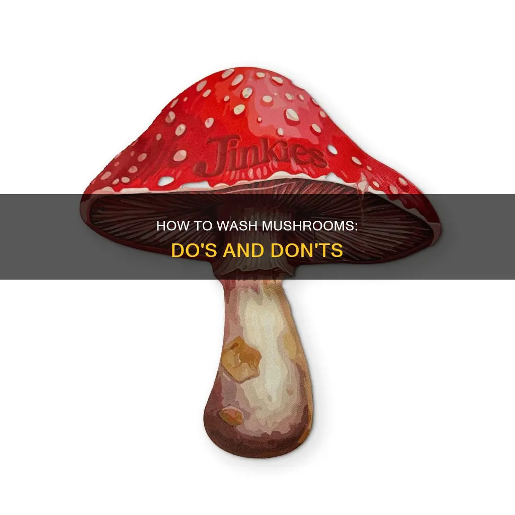 do tou wash mushrooms