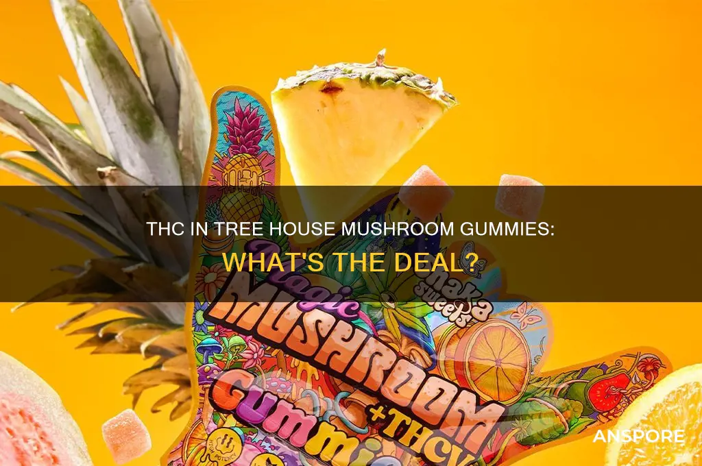 do tre house mushroom gummies have thc in them
