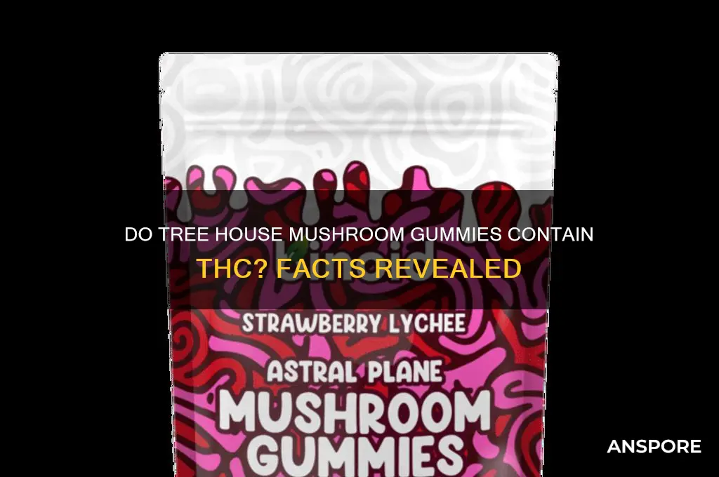 do tre house mushroom gummies have thc