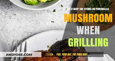 The Secret to Grilling Portobello Mushrooms: Stems On or Off?