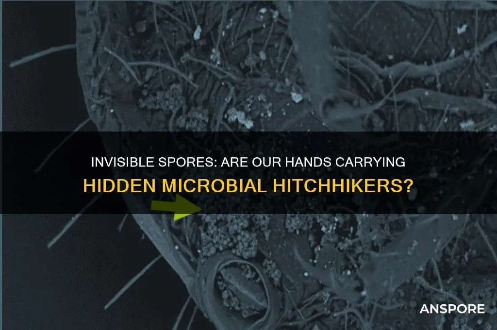 do we have spores on our hands