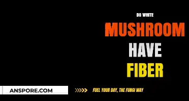 White Mushrooms: Are They a Good Source of Fiber?