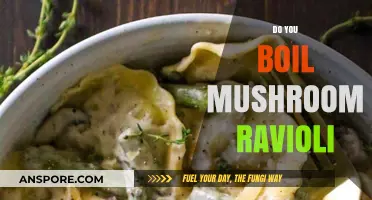 How to Prepare Mushroom Ravioli: Boil or Not?
