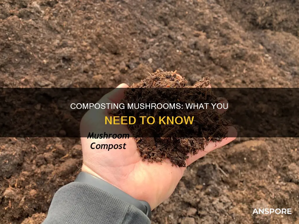 do you compost mushrooms