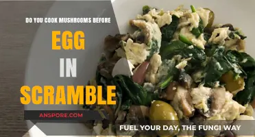 Should You Cook Mushrooms Before Adding to Egg Scramble?