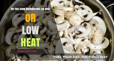 Perfect Mushroom Cooking: High or Low Heat for Best Results?