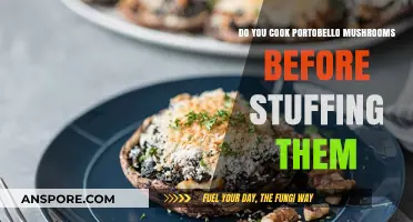Should You Pre-Cook Portobello Mushrooms Before Stuffing Them?
