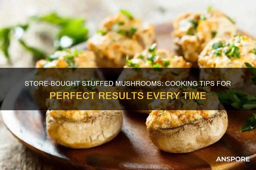 do you cook stuffed mushrooms that you buy in stores