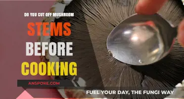 Should You Trim Mushroom Stems Before Cooking? A Culinary Guide