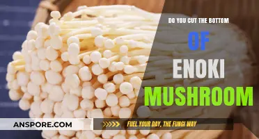 Trimming Enoki Mushrooms: To Cut or Not to Cut?