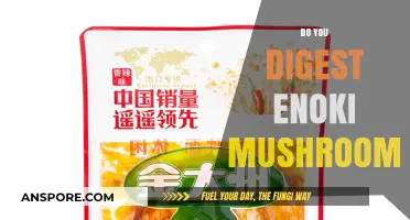 How Enoki Mushrooms Are Digested by the Human Body