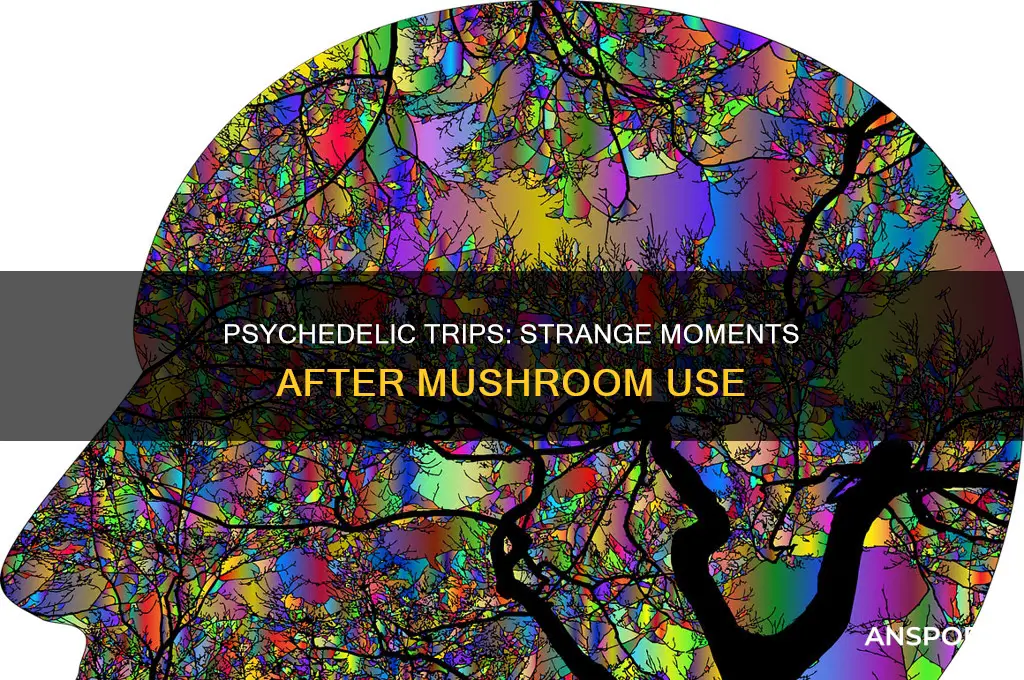 do you have strange moments sometimes after a mushroom trip