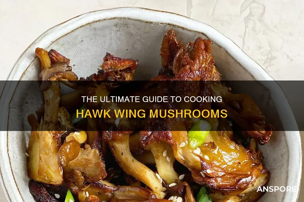 do you have to boil hawk wing mushrooms