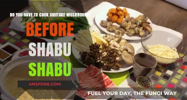 Should You Cook Shiitake Mushrooms Before Adding to Shabu Shabu?
