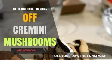 How to Prepare Cremini Mushrooms: To Stem or Not?