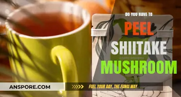 Shiitake Mushrooms: To Peel or Not to Peel?