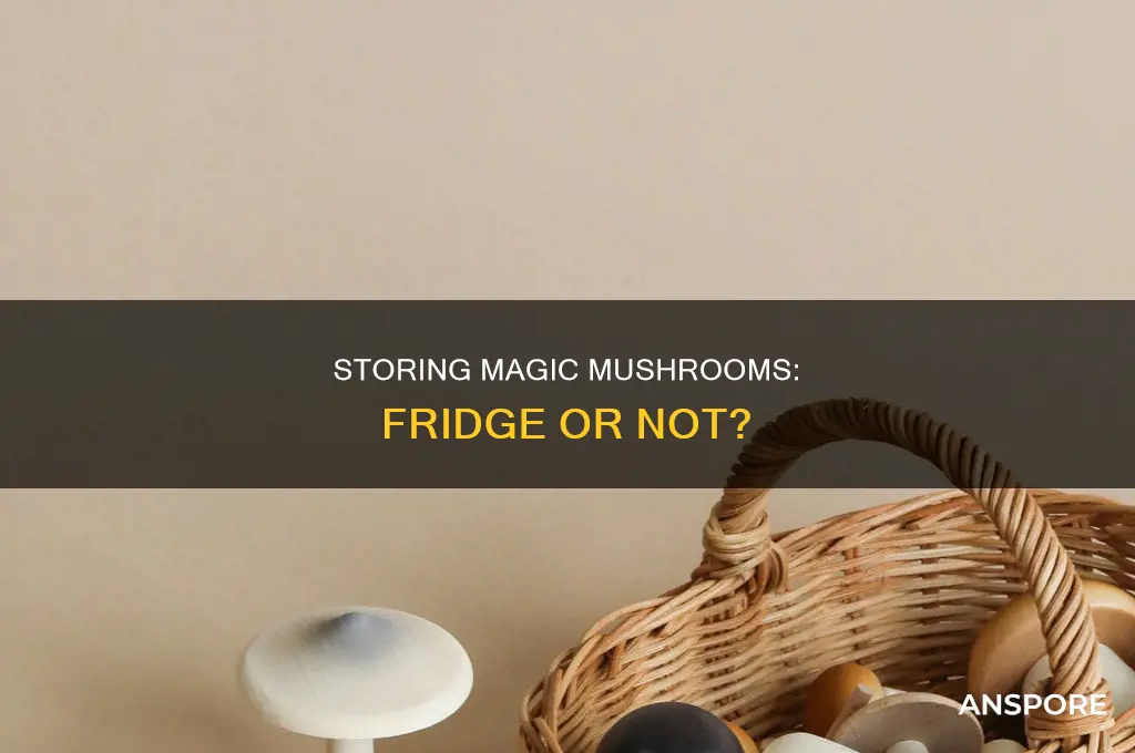 do you have to store psilocibin mushrooms is a fridge