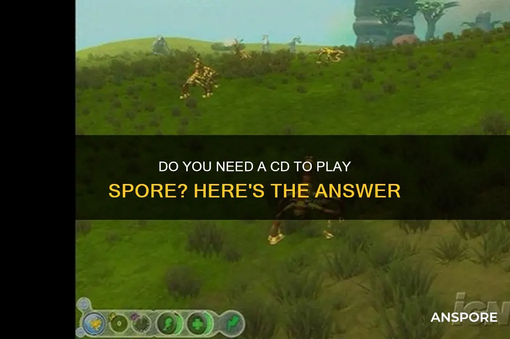 do you need cd to play spore