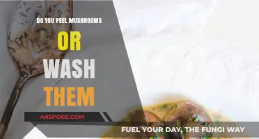 Should You Peel or Wash Mushrooms?