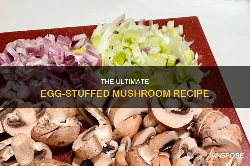 do you put egg in stuffed mushrooms