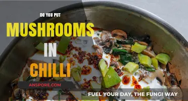 The Perfect Chilli: Mushrooms, Yes or No?