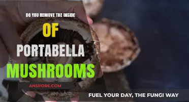 Portabella Mushrooms: To Remove or Not to Remove?