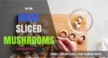 The Freshness of Mushrooms: Rinse or Not?