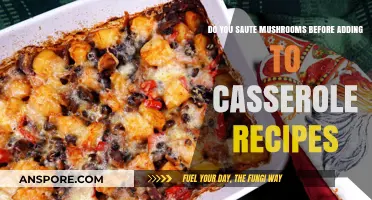 Why Sautéing Mushrooms Before Casserole Cooking is Essential