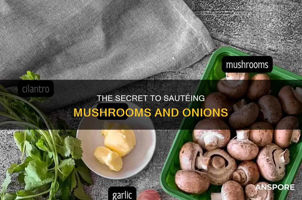 do you saute mushrooms before onions