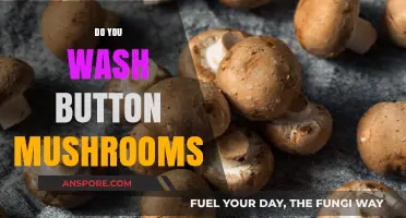 Cleaning Button Mushrooms: To Wash or Not?