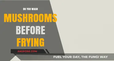Washing Mushrooms: To Wash or Not Before Frying?