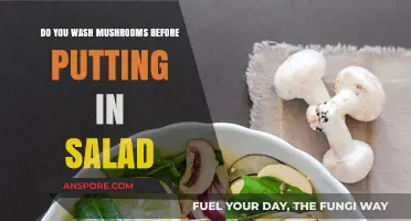 Should You Wash Mushrooms Before Making a Salad?
