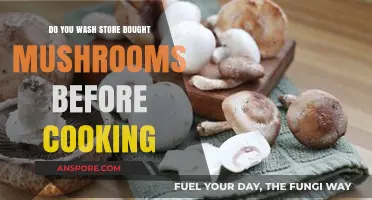 Should You Rinse Store-Bought Mushrooms Before Cooking? Expert Tips