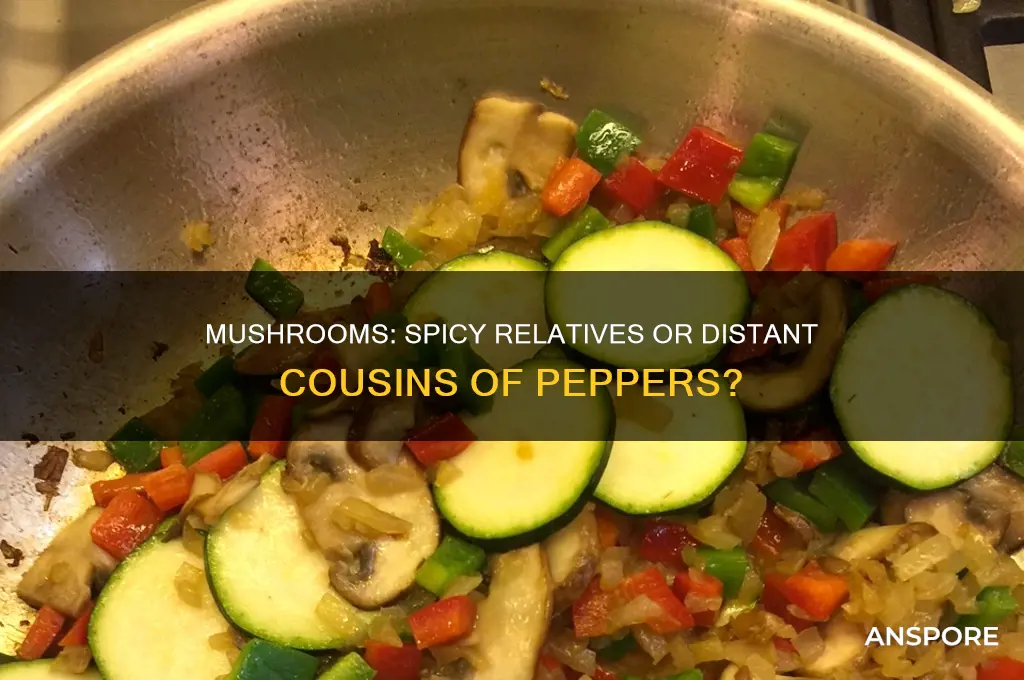 does a mushroom related to the pepper family