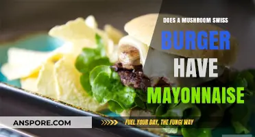 Mushroom Swiss Burger: Mayo or No Mayo?