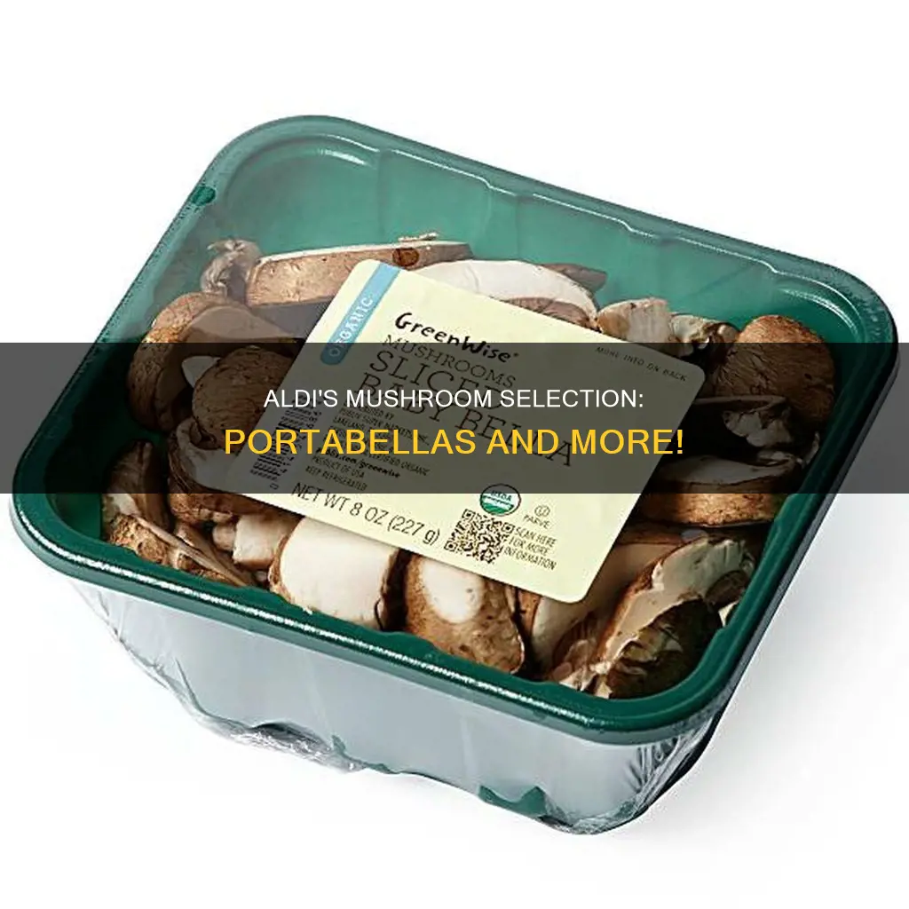 does aldi sell portabella mushrooms