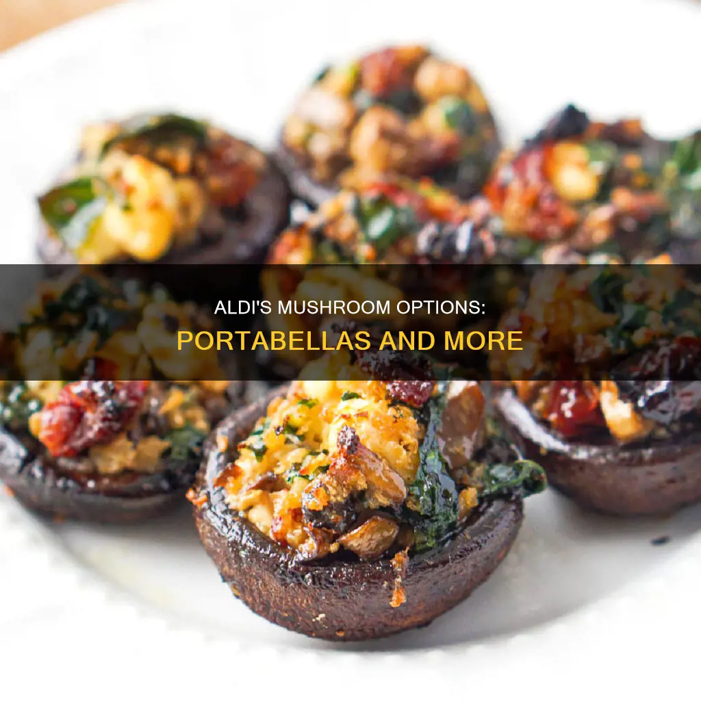does aldis have portabella mushrooms