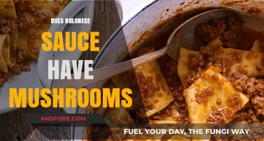 Bolonese Sauce: Does It Include Mushrooms?