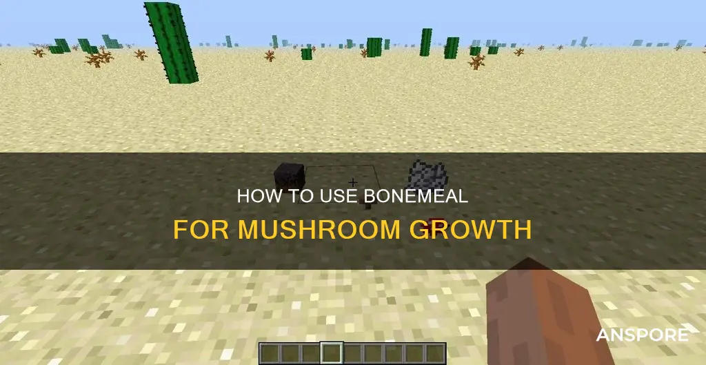 does bonemeal work on mushrooms