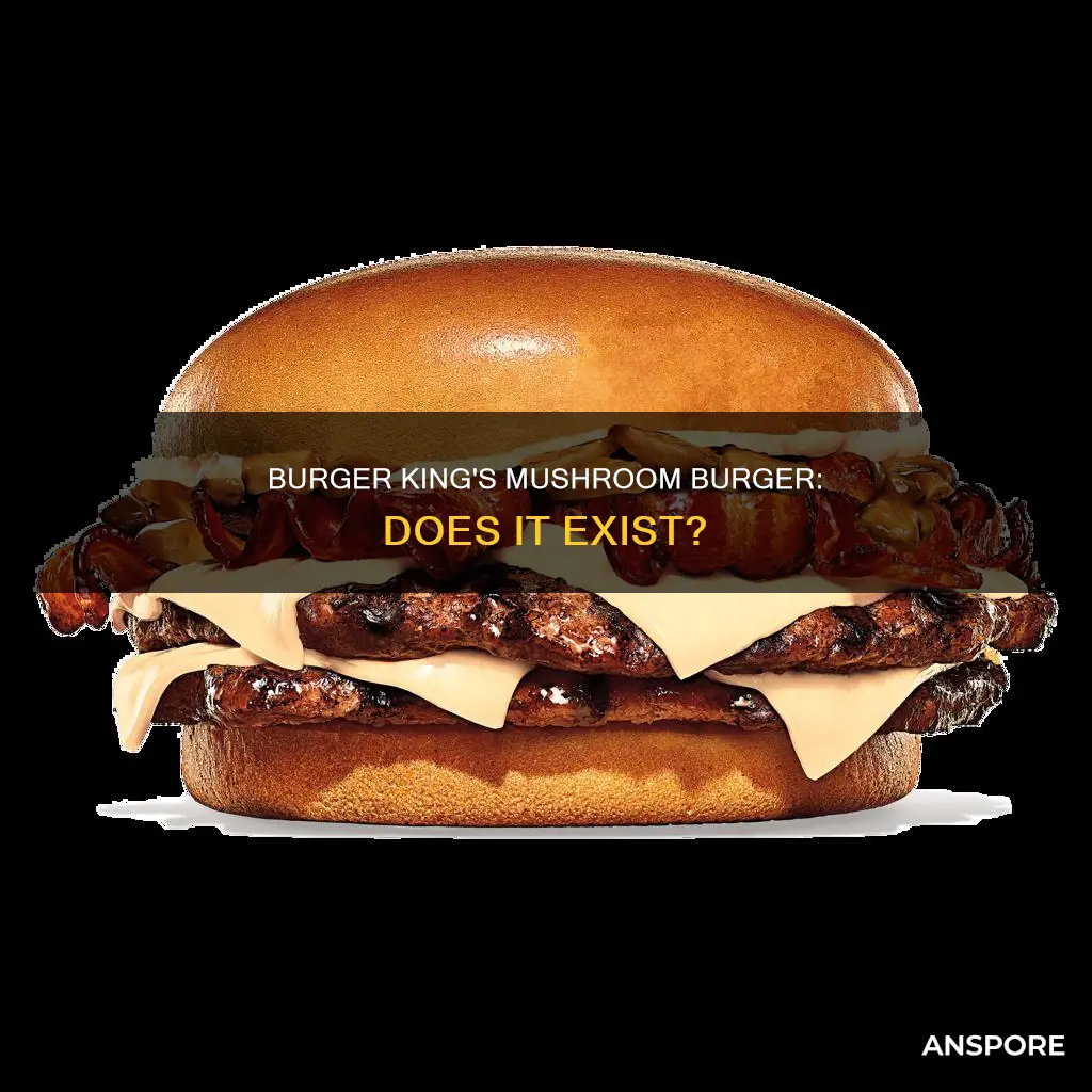 does burger king have mushrooms