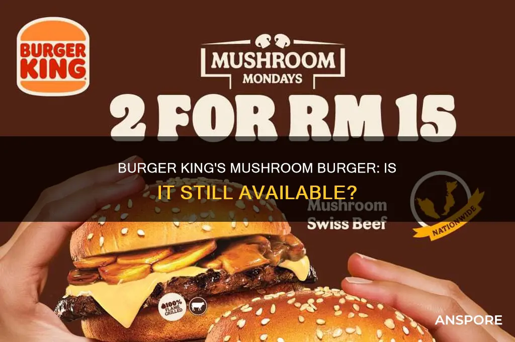 does burger king still have the mushroom