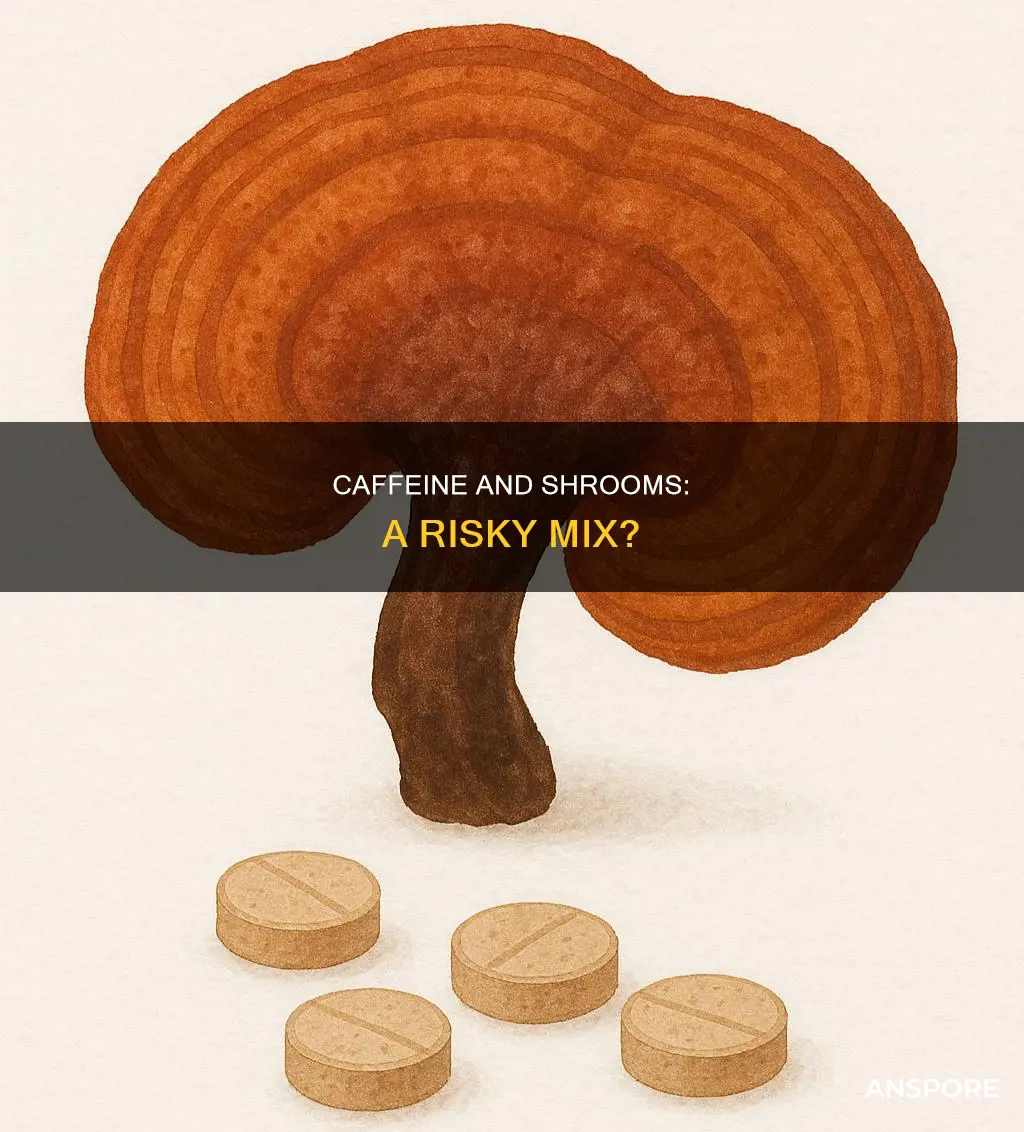 does caffeine affect mushroom trip