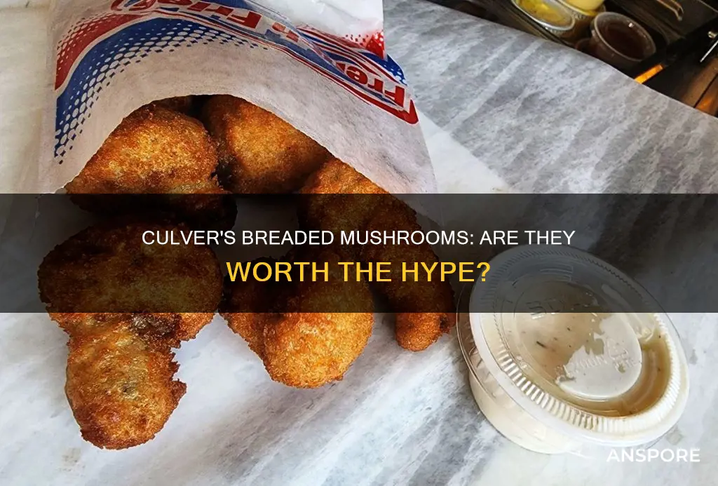 does culvers serve breaded mushrooms