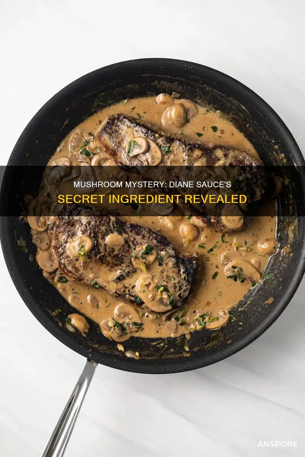 does diane sauce have mushrooms