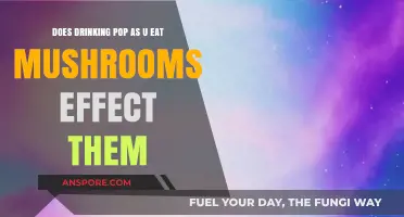 Does Drinking Soda While Eating Mushrooms Impact Their Effects?