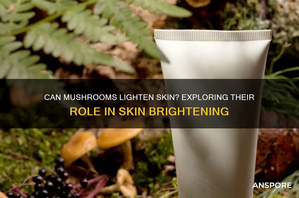 does eating mushrooms lighten skin