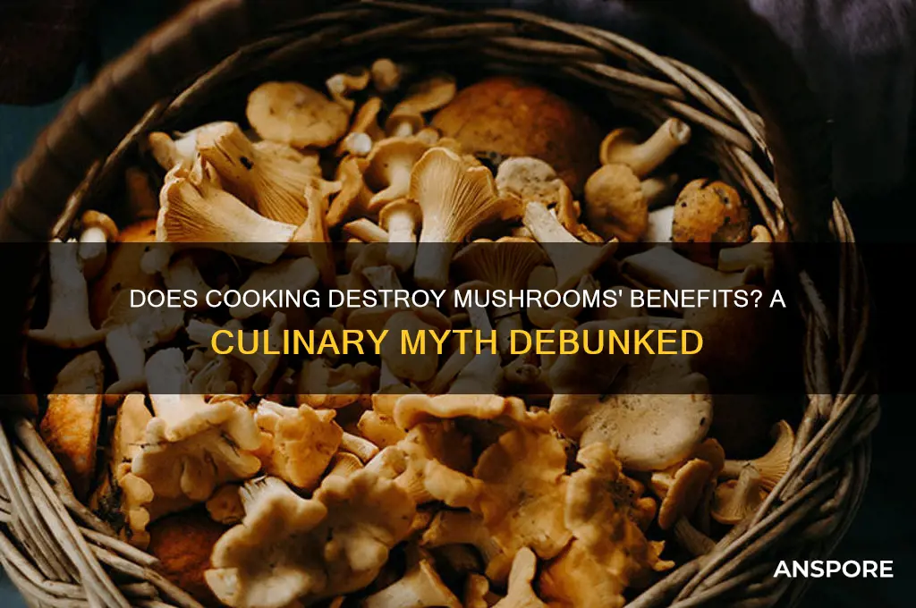 does eating ruin mushrooms