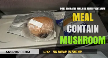 Emirates Airlines: Mushroom-Free Vegetarian Meals?