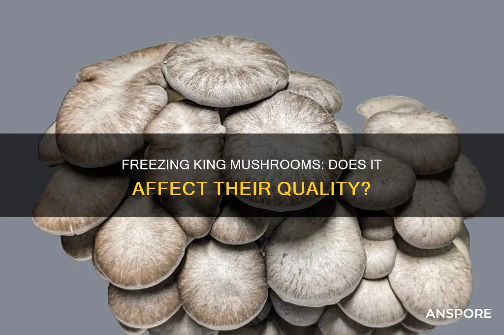 does freezing king mushrooms ruin them